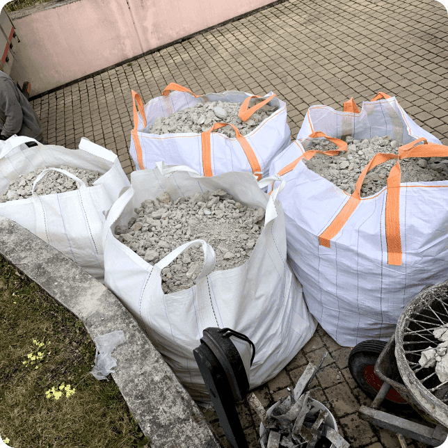 Premiers 1'000 sacs collectés